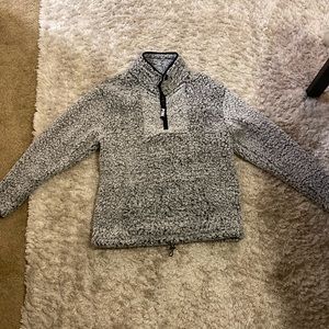 Victoria secret XS sherpa half zip